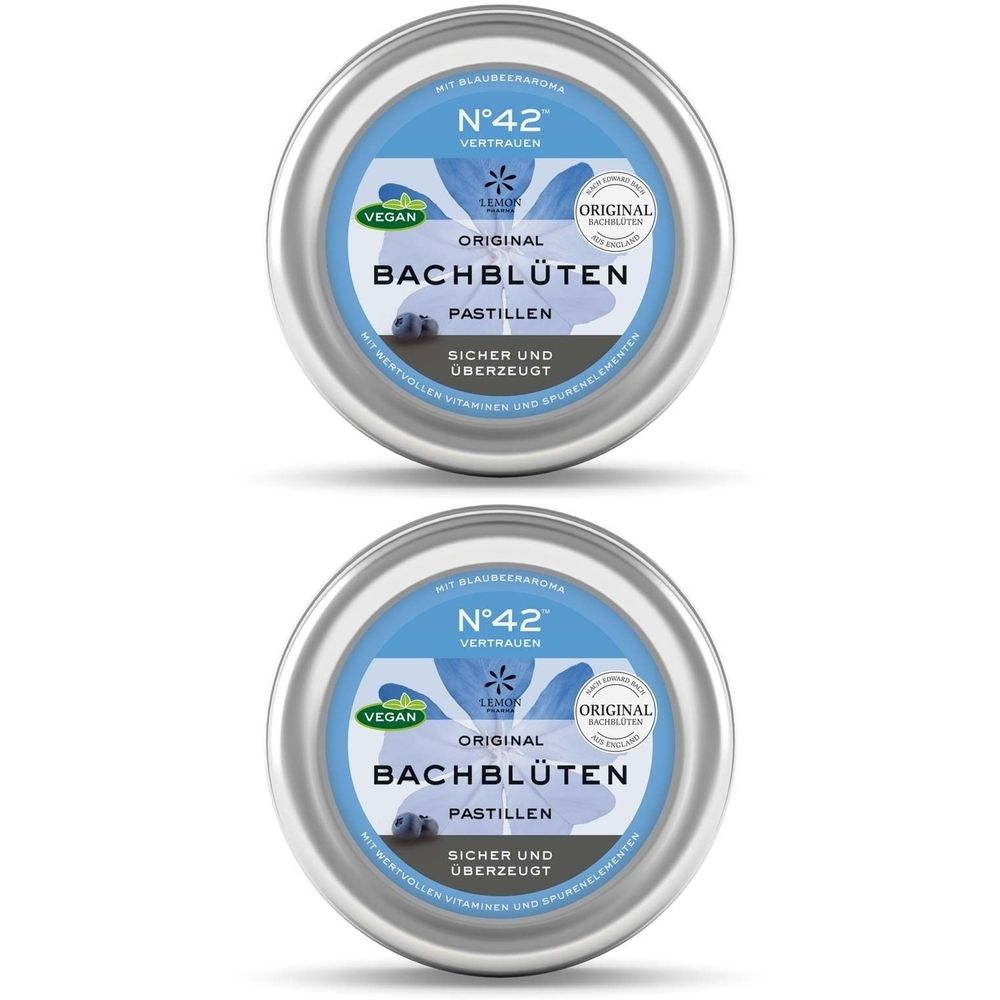 Selbstvertrau Bach Dr.bach x2 2x50 g Pastillen