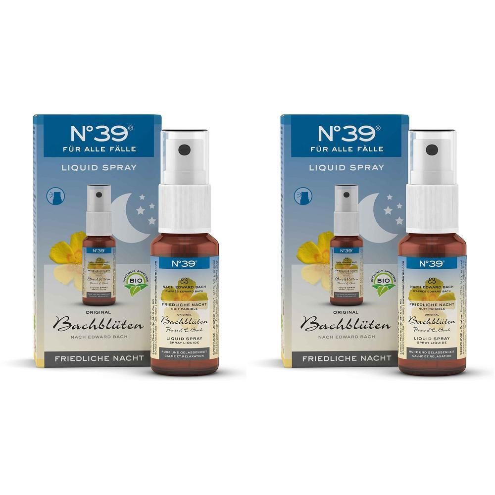 Bachblueten Notfall 39 NA Bio x2 2x20 ml Spray