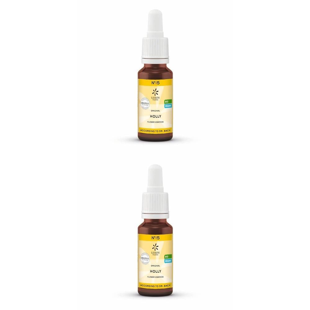 Bachbluete 15 Holly BIO x2 2x20 ml