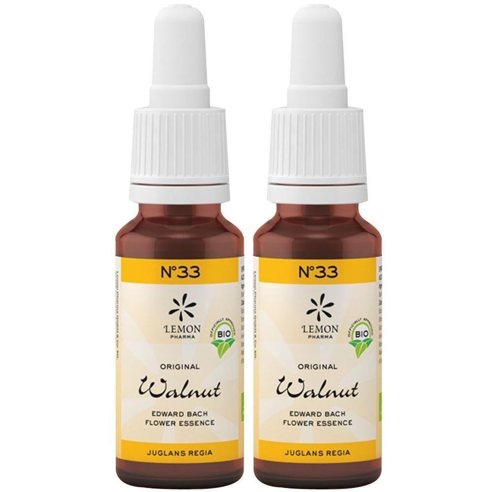 Bachbluete 33 Walnut BIO x2 2x20 ml Tropfen