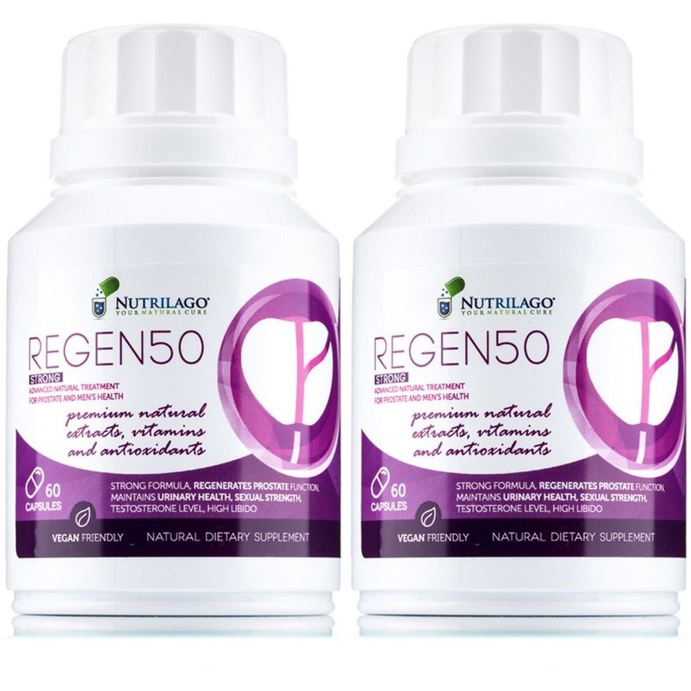 Regen50 Strong Nutrilago x2 2x60 St Kapseln