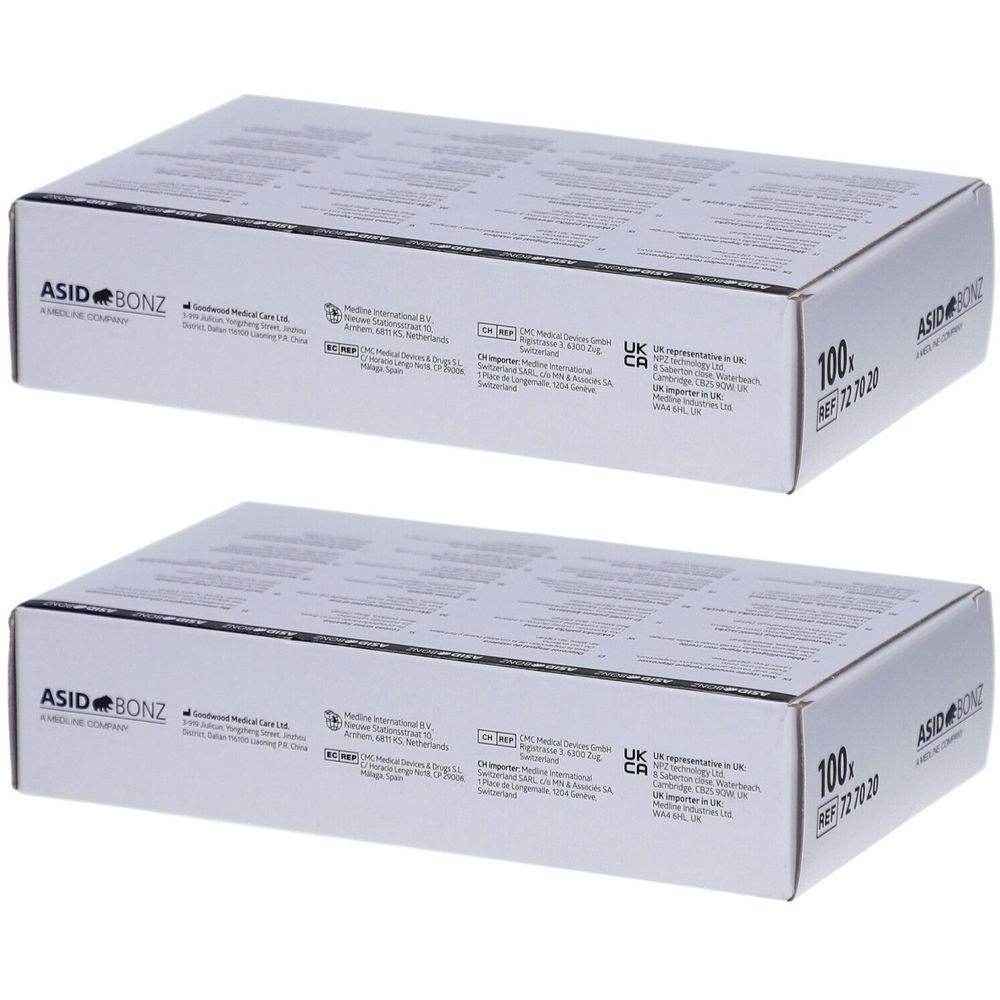 Holzmundspatel Unsteril x2 2x100 St