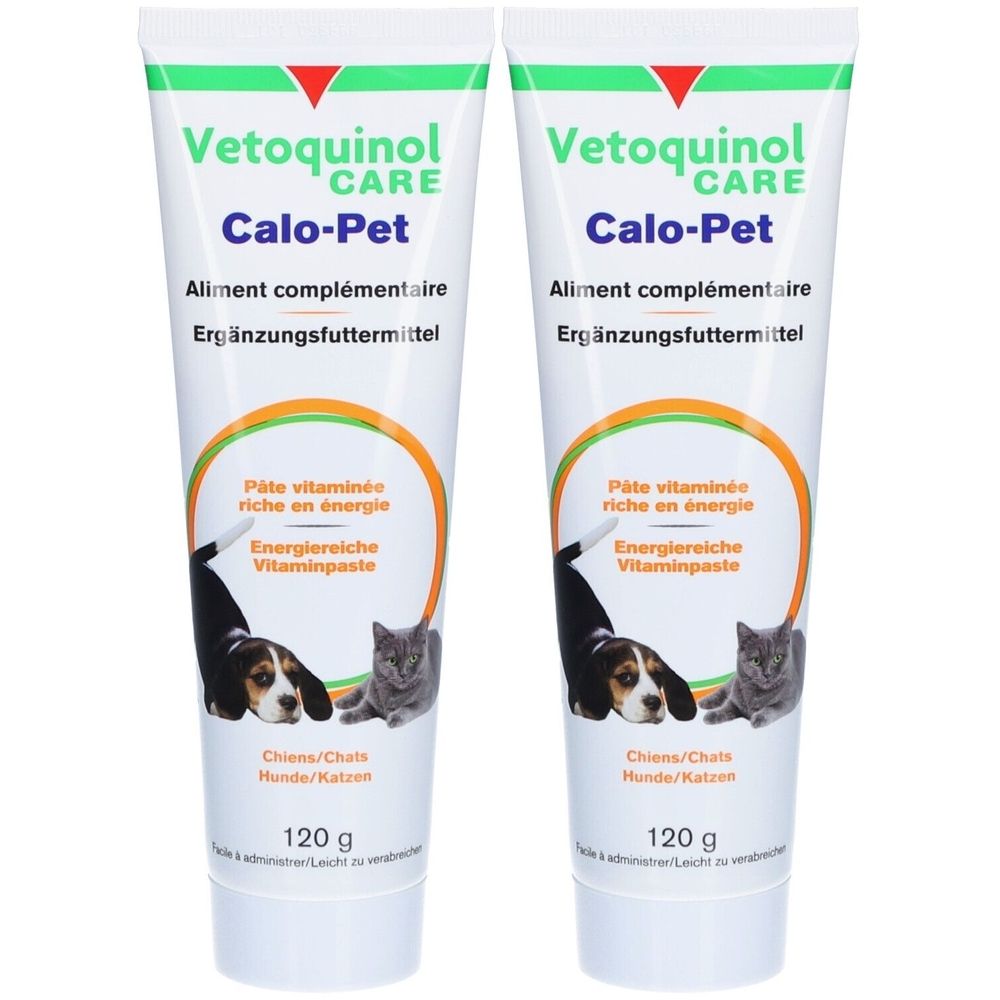 Calo-Pet Erg.Futterm.Gel f.Hunde/Katzen 2x 2x120 g Gel