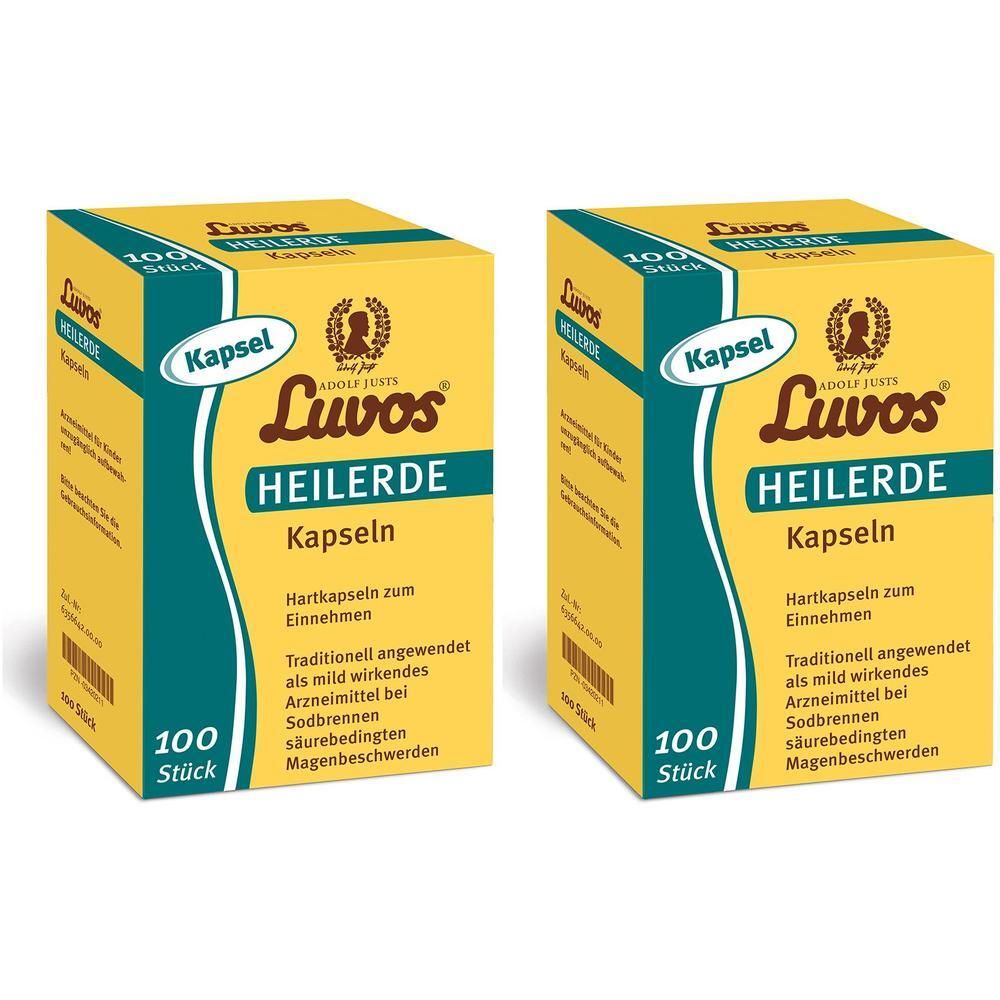 Luvos Heilerde Kapseln 2x 2x100 St