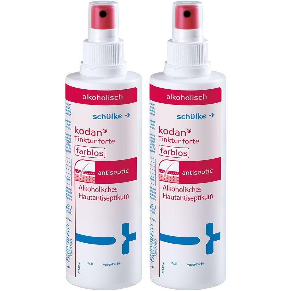 Kodan Tinktur forte farblos Pumpspray 2x 2x250 ml