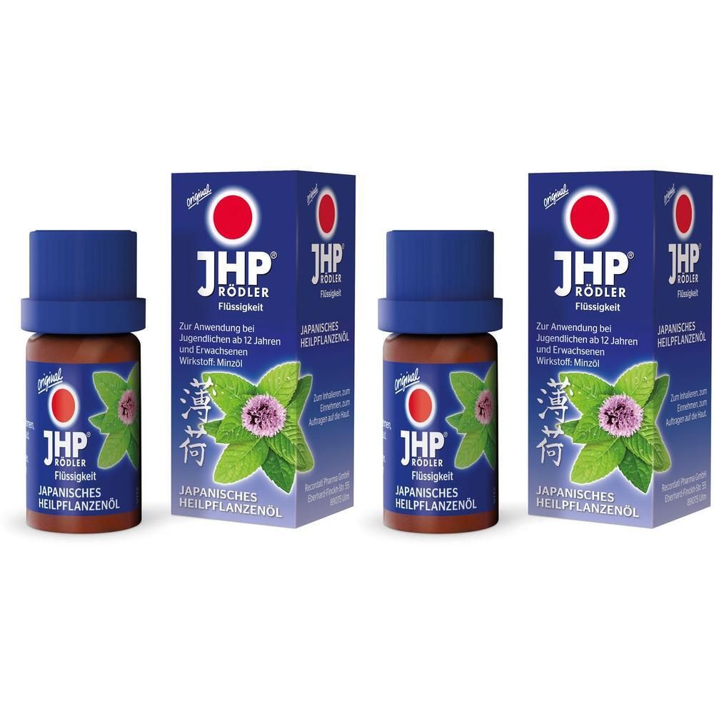 JHP Rödler Japanisches Minzöl ätherisches Öl 2x 2x30 ml Ätherisches