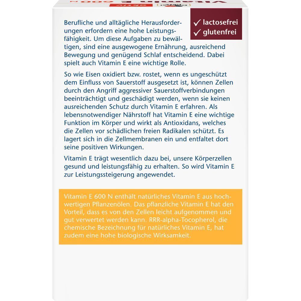 Doppelherz Vitamin E 600 N