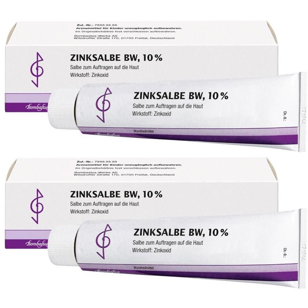 Zinksalbe BW 2x 2x100 ml Salbe