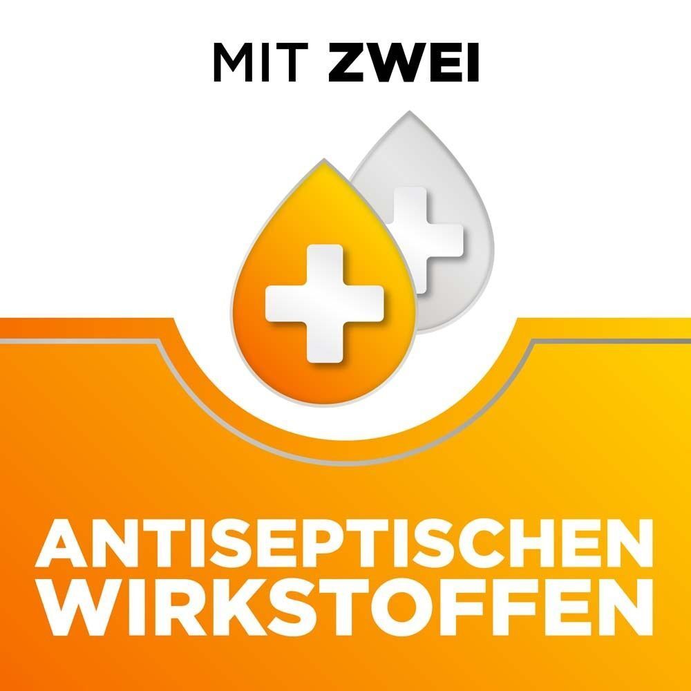 Dobensana® Honig- und Zitronengeschmack Lutschtabletten bei ersten Anzeichen von​ Halsschmerzen