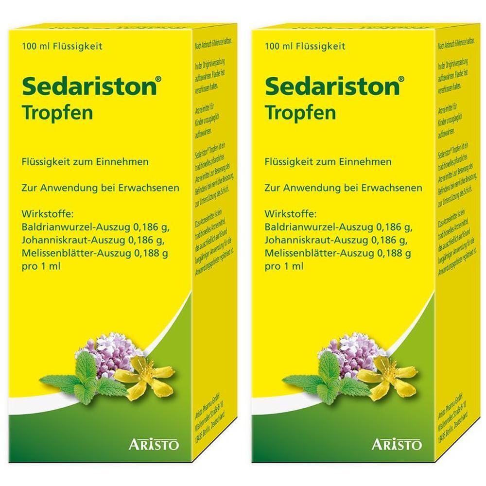 Sedariston Tropfen 2x 2x100 ml Flüssigkeit zum Einnehmen