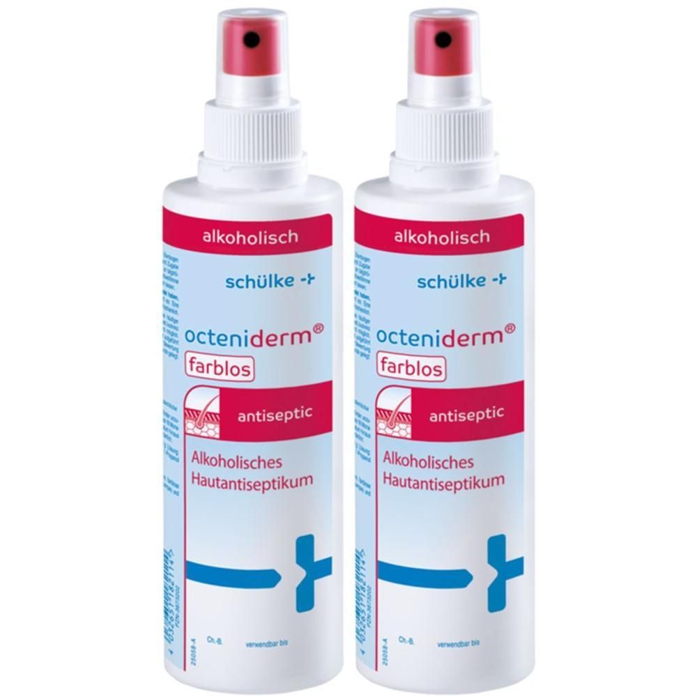 Octeniderm farblos Hautantisept.Lsg.m.Sprühpumpe 2x 2x250 ml Lösung