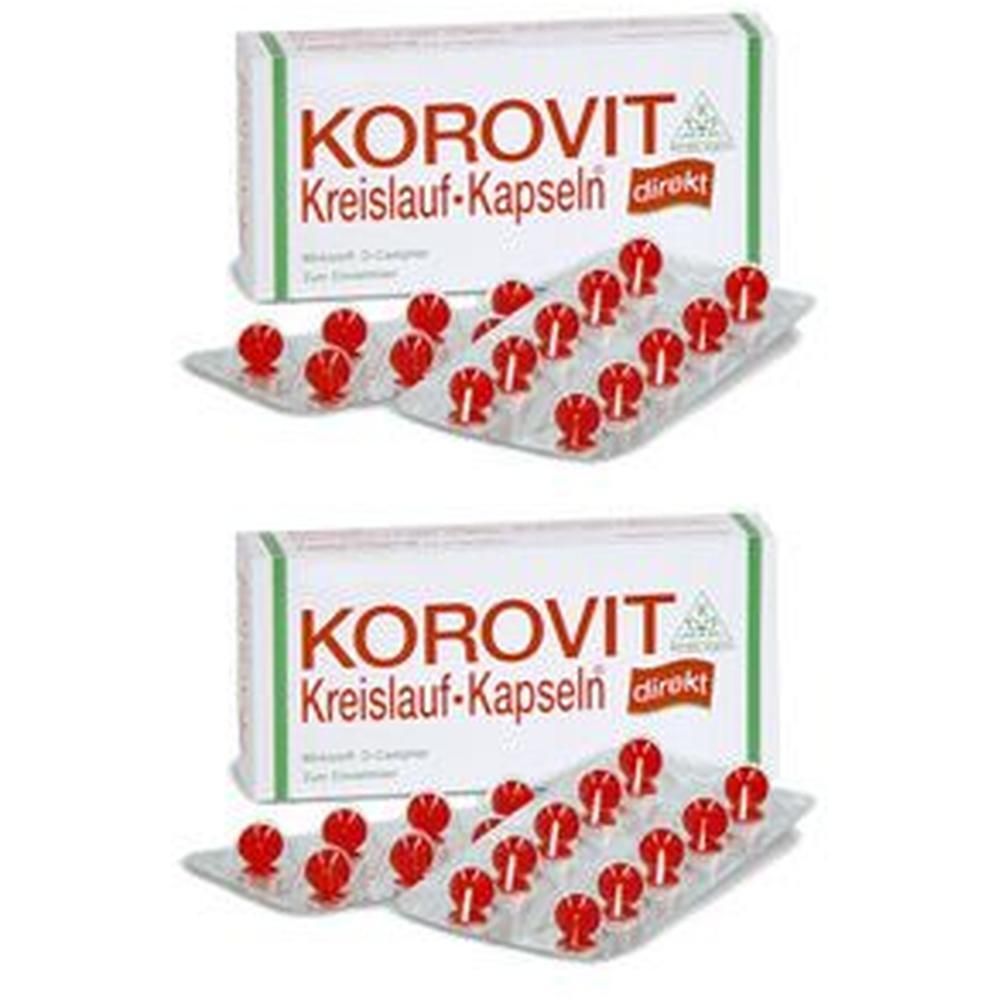 Korovit Kreislauf-Kapseln 2x 2x50 St Kapseln