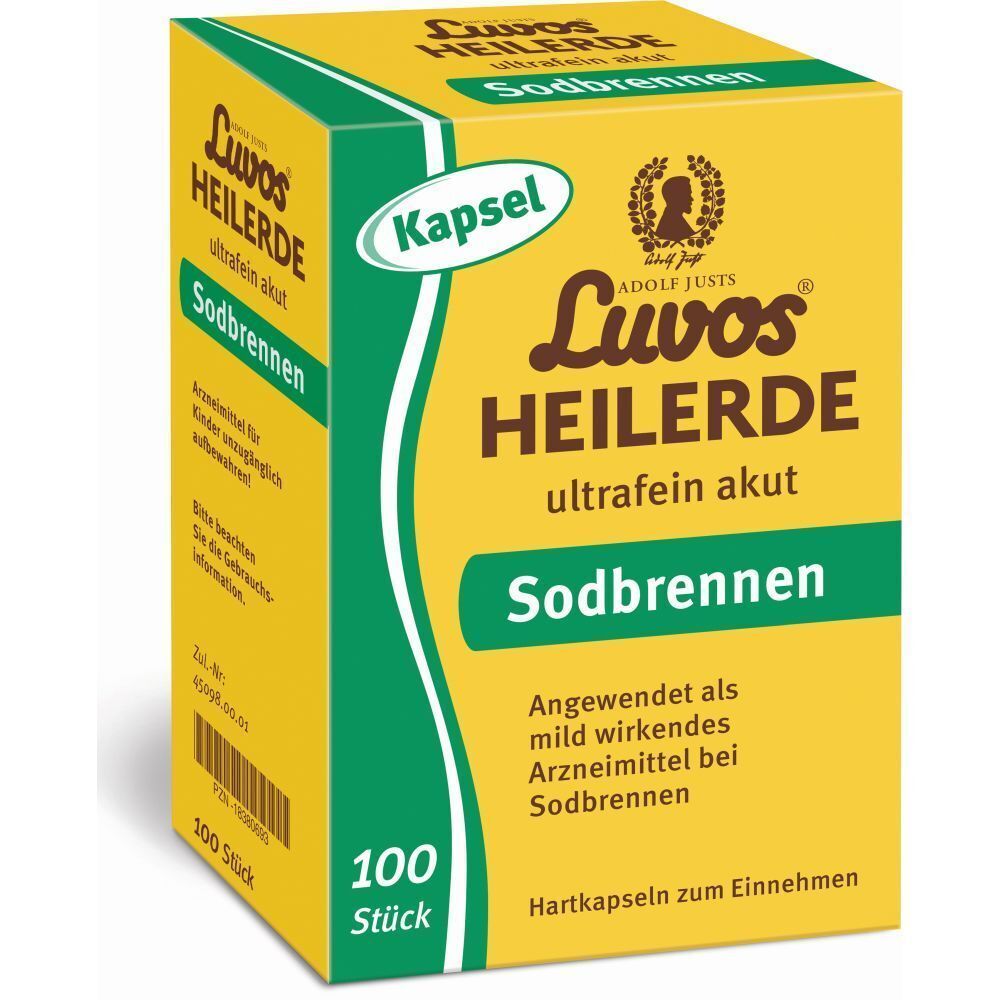 Luvos® Heilerde ultrafein akut Sodbrennen Kapseln