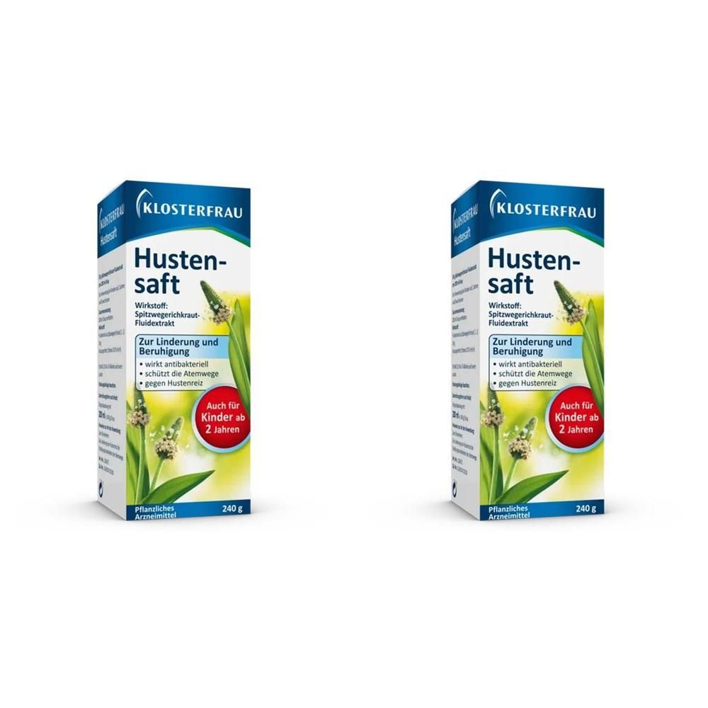 Klosterfrau Hustensaft 2x 2x240 g Saft