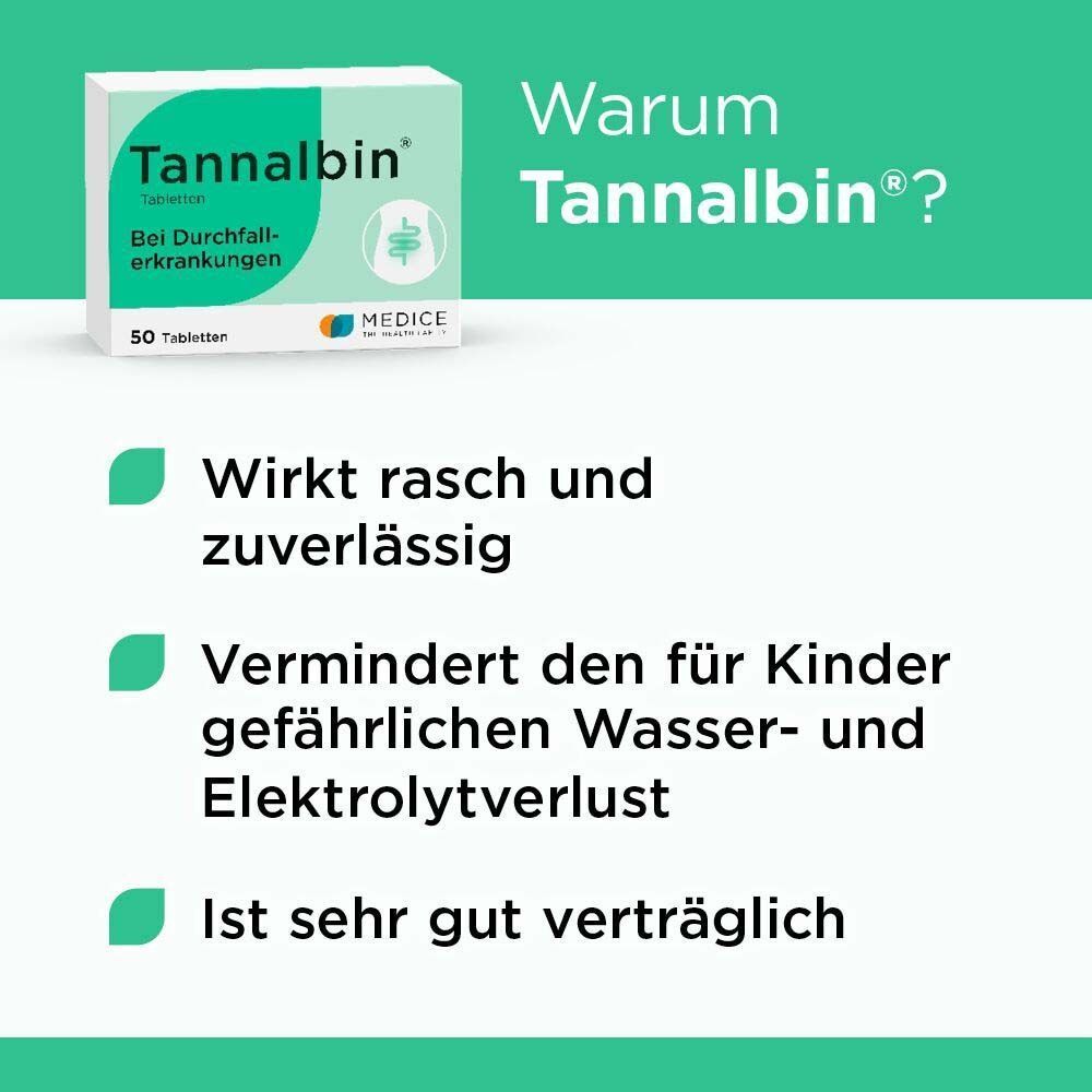 Tannalbin bei Durchfallerkrankungen