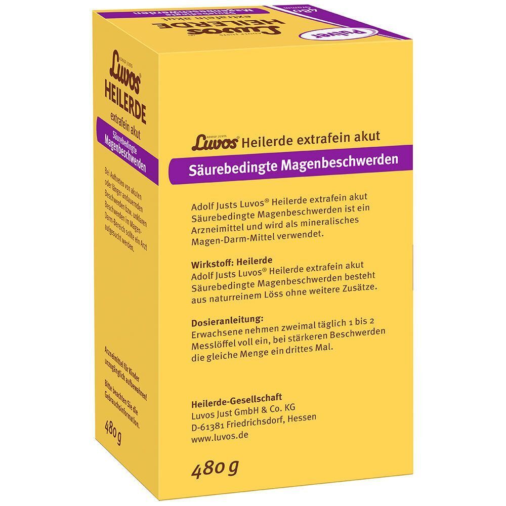 Luvos® Heilerde extrafein akut Säurebedingte Magenbeschwerden