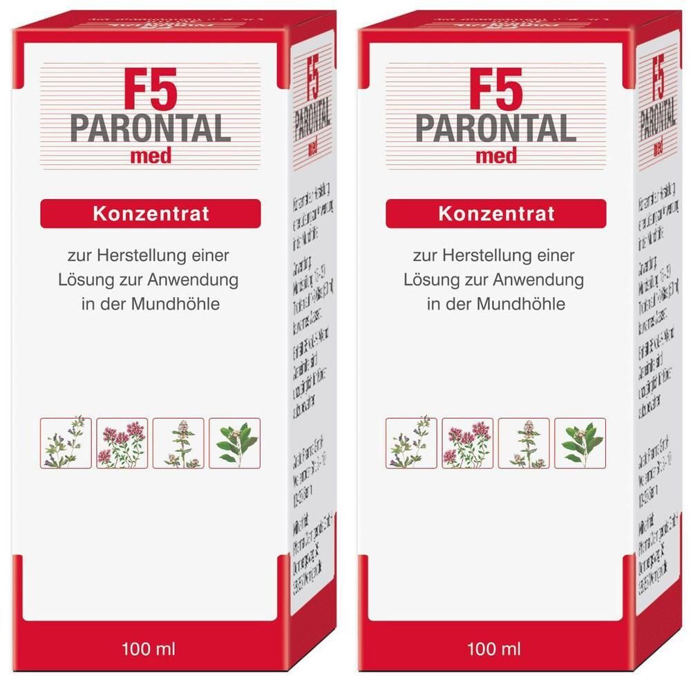 Parontal F5 med Konzentrat 2x 2x100 ml