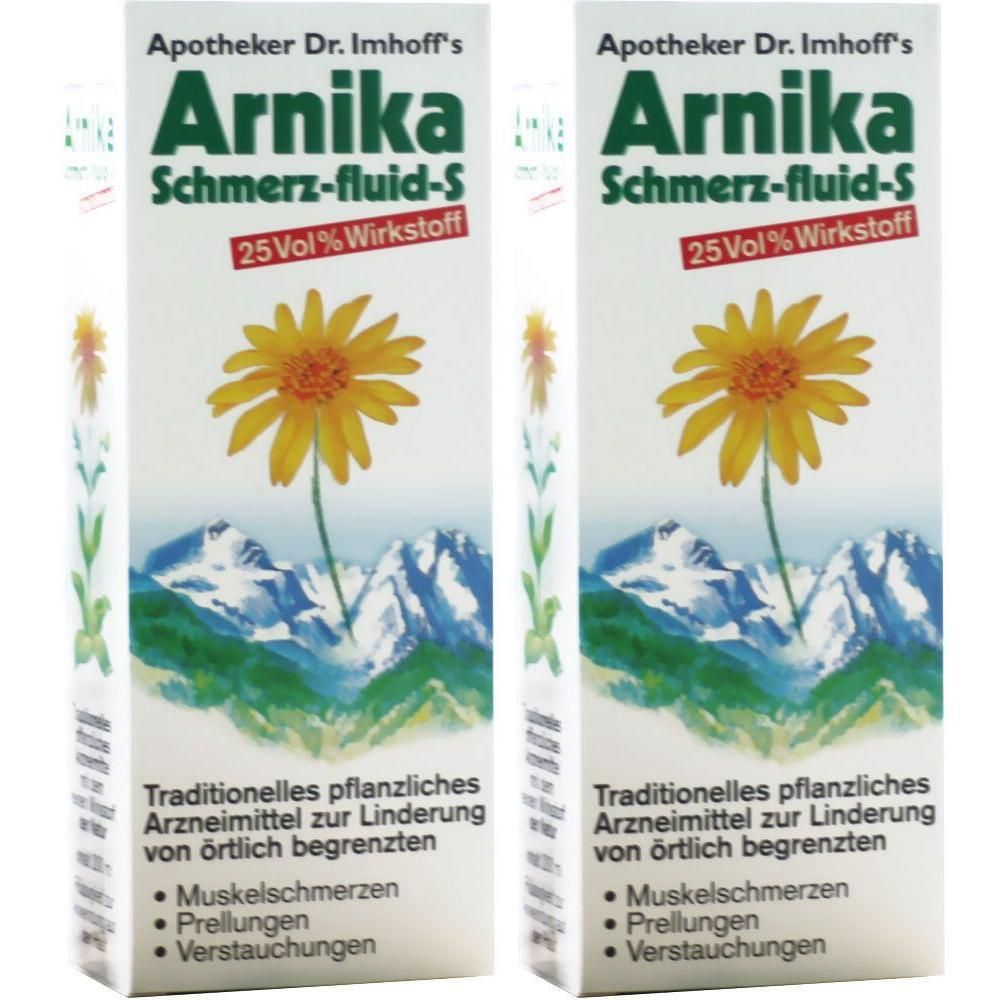 Apotheker DR.Imhoff's Arnika Schmerz-fluid S 2x 2x200 ml Flüssigkeit