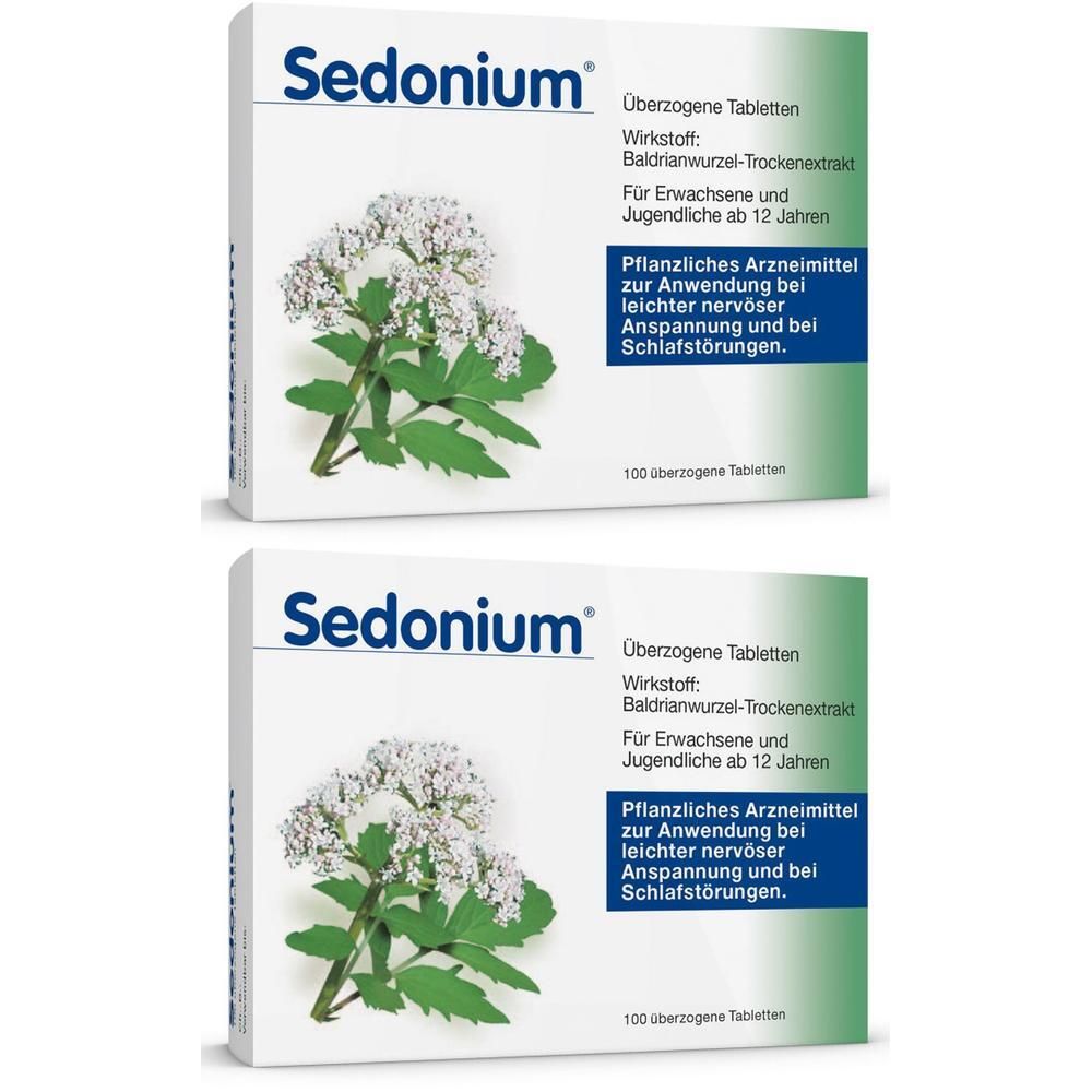 Sedonium überzogene Tabletten 2x 2x100 St Überzogene