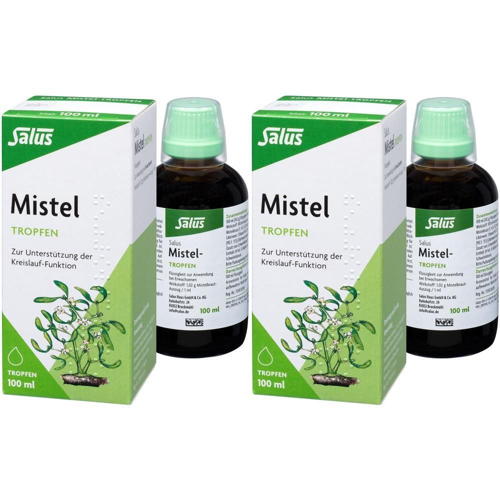 Mistel-Tropfen Salus 2x 2x100 ml Flüssigkeit