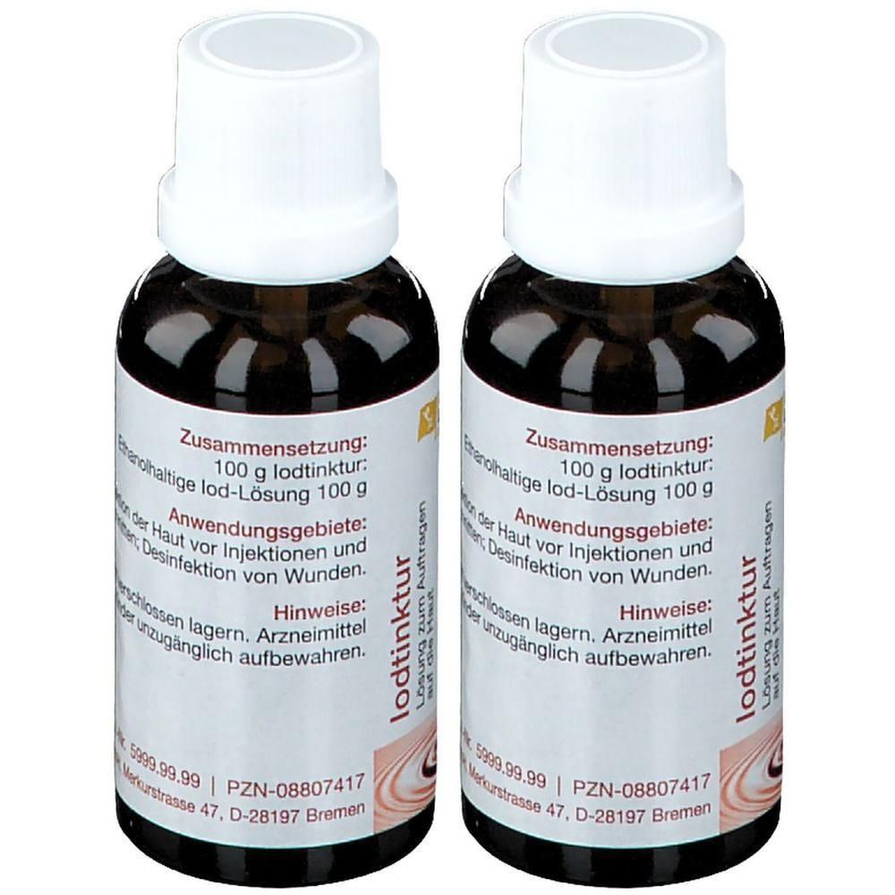 Jodtinktur 2x 2x30 ml Lösung