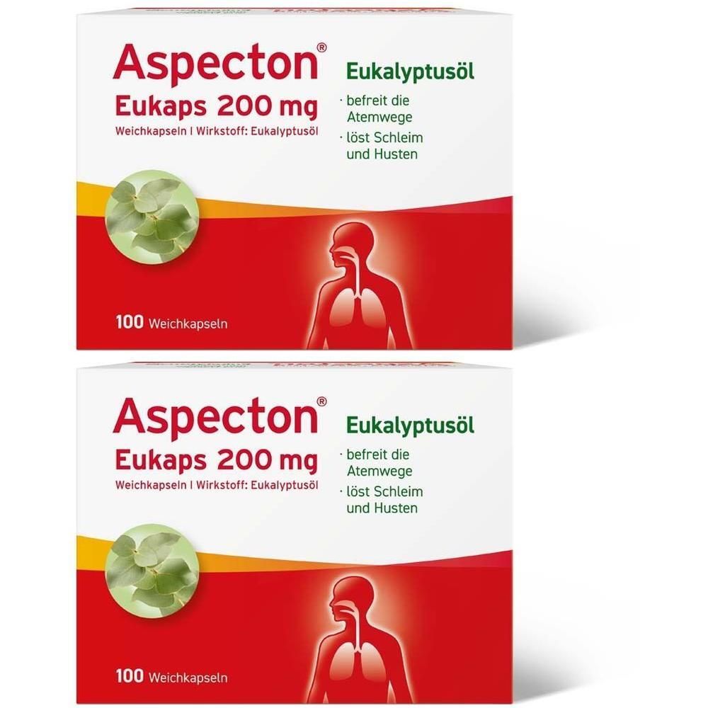 Aspecton Eukaps 200 mg Weichkapseln 2x 2x100 St