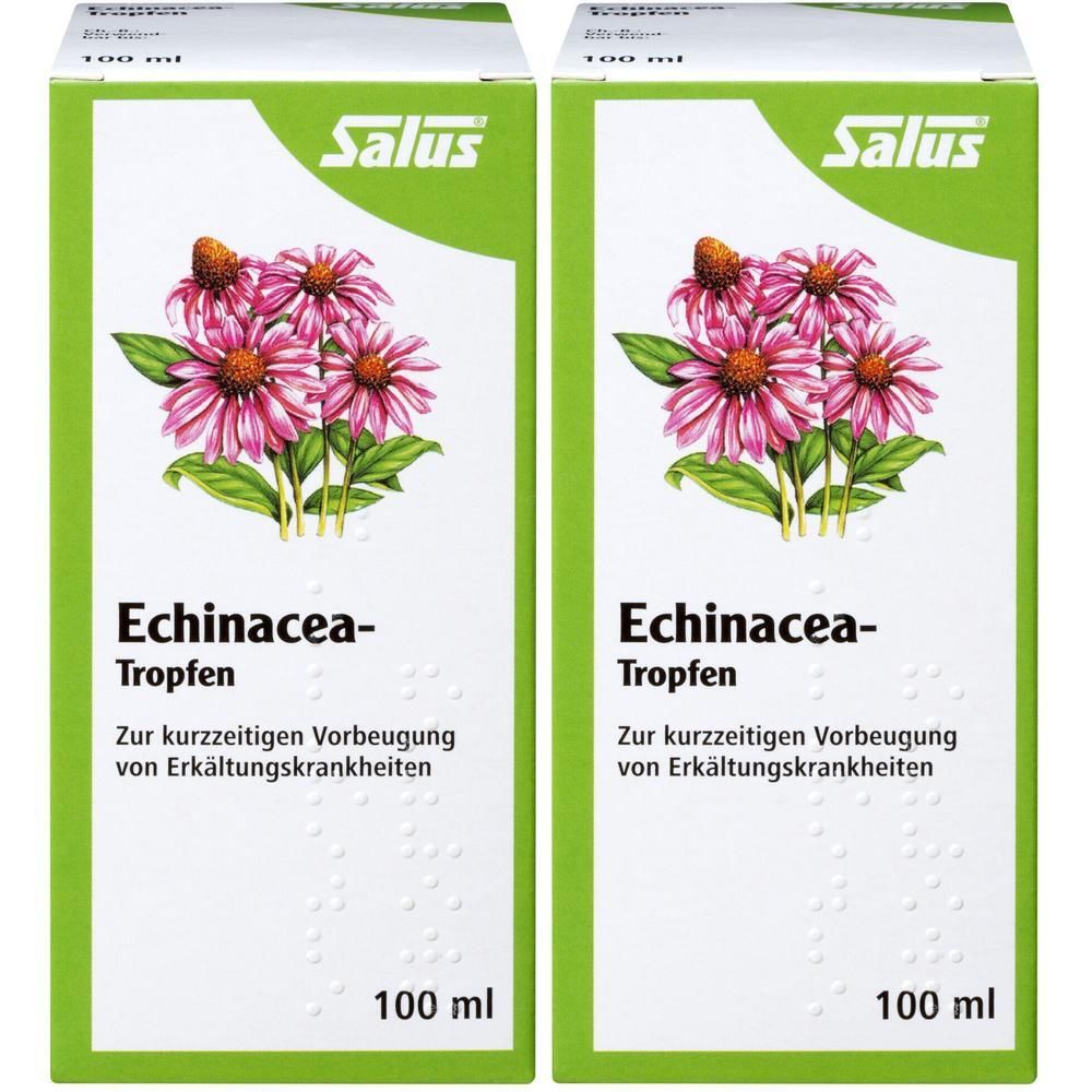 Echinacea Tropfen Salus 2x 2x100 ml Flüssigkeit zum Einnehmen