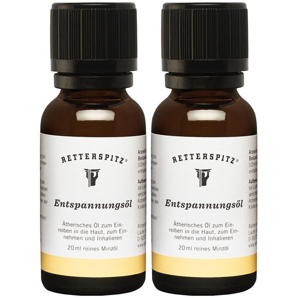 Retterspitz Entspannungsöl 2x 2x20 ml Ätherisches Öl