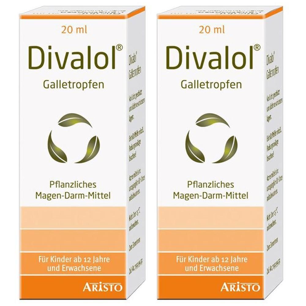 Divalol Galletropfen 2x 2x20 ml Tropfen