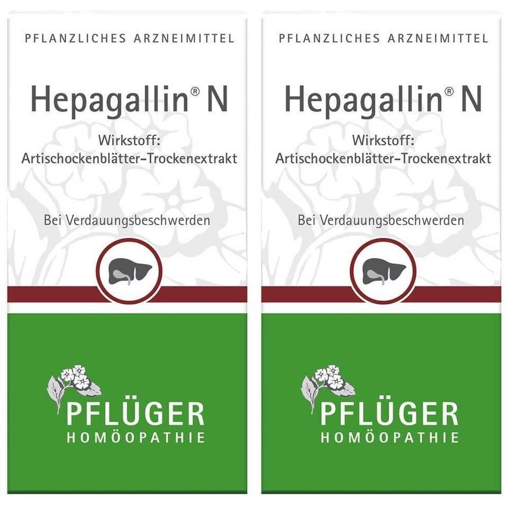 Hepagallin N Dragees 2x 2x100 St