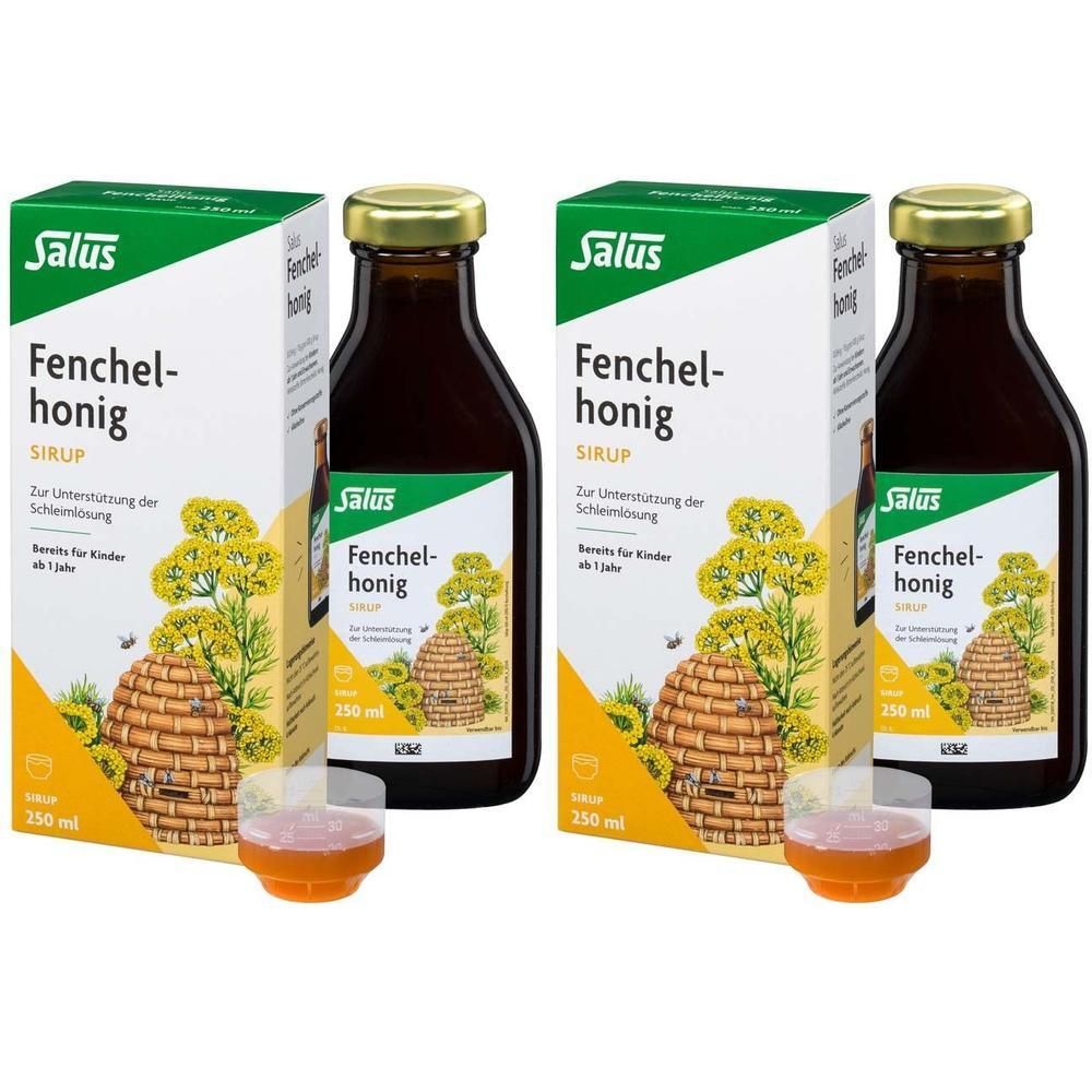 Fenchelhonig Salus 2x 2x250 ml Sirup