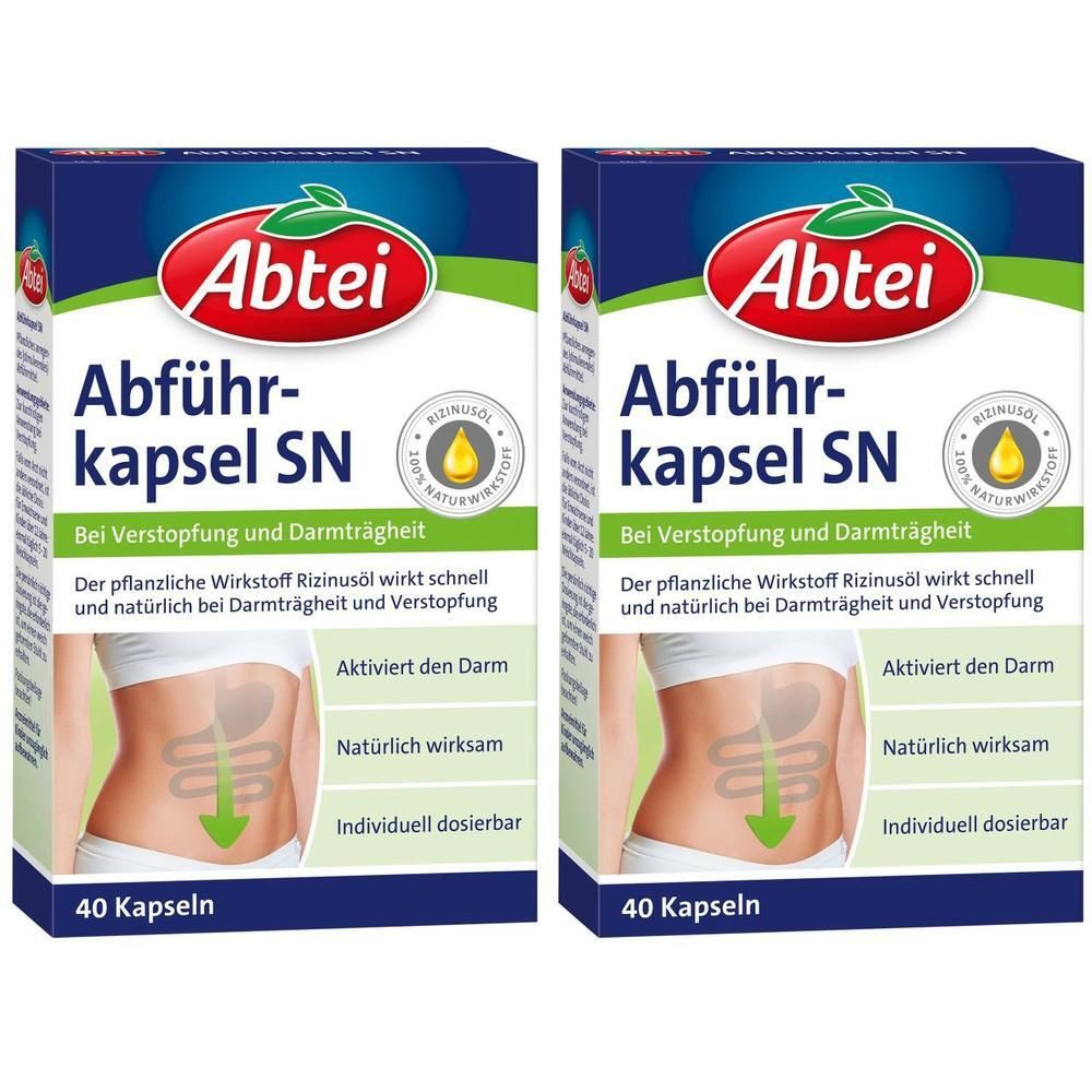 Abtei Abführkapseln SN Kapseln 2x 2x40 St