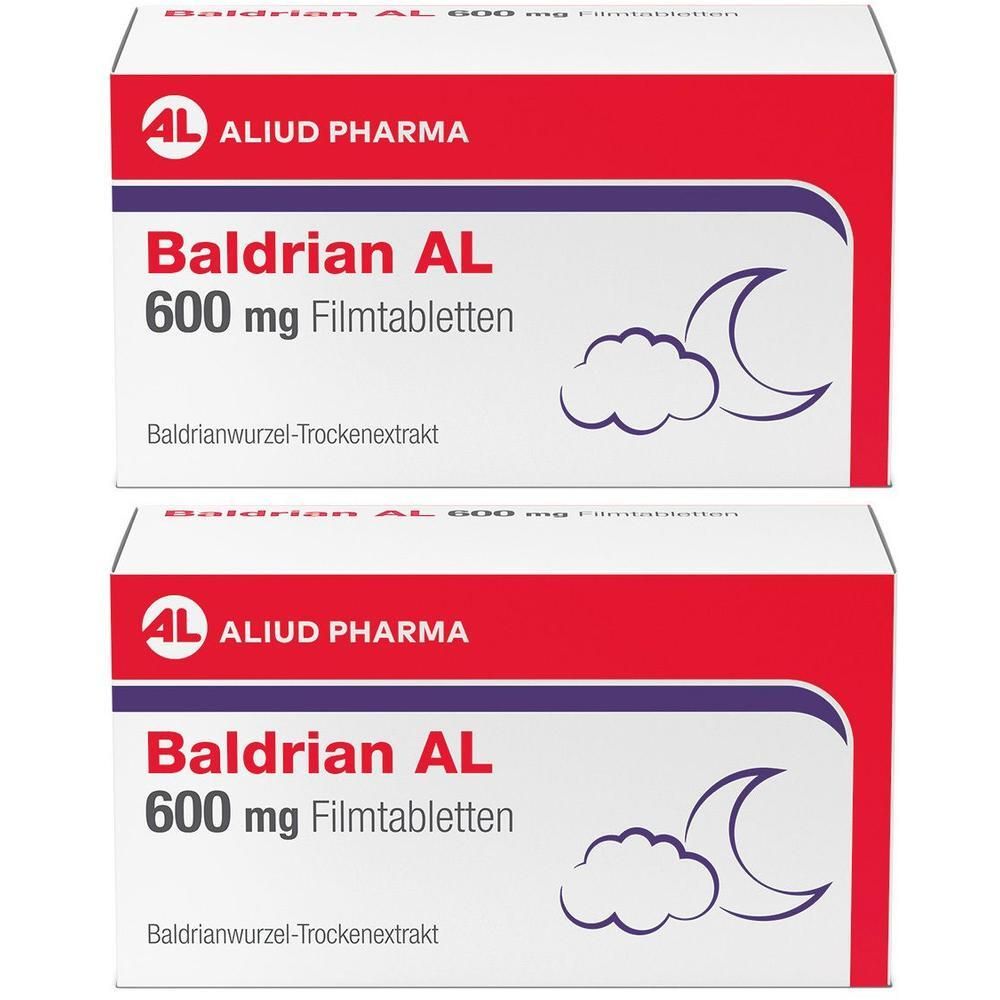 Baldrian AL 600 mg Filmtabletten 2x 2x60 St