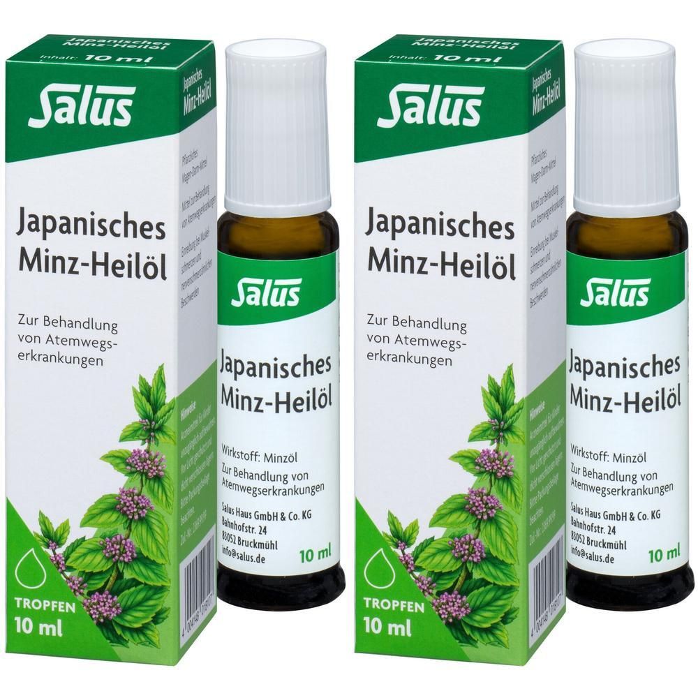 Japanisches Minz-Heilöl Salus 2x 2x10 ml Ätherisches Öl
