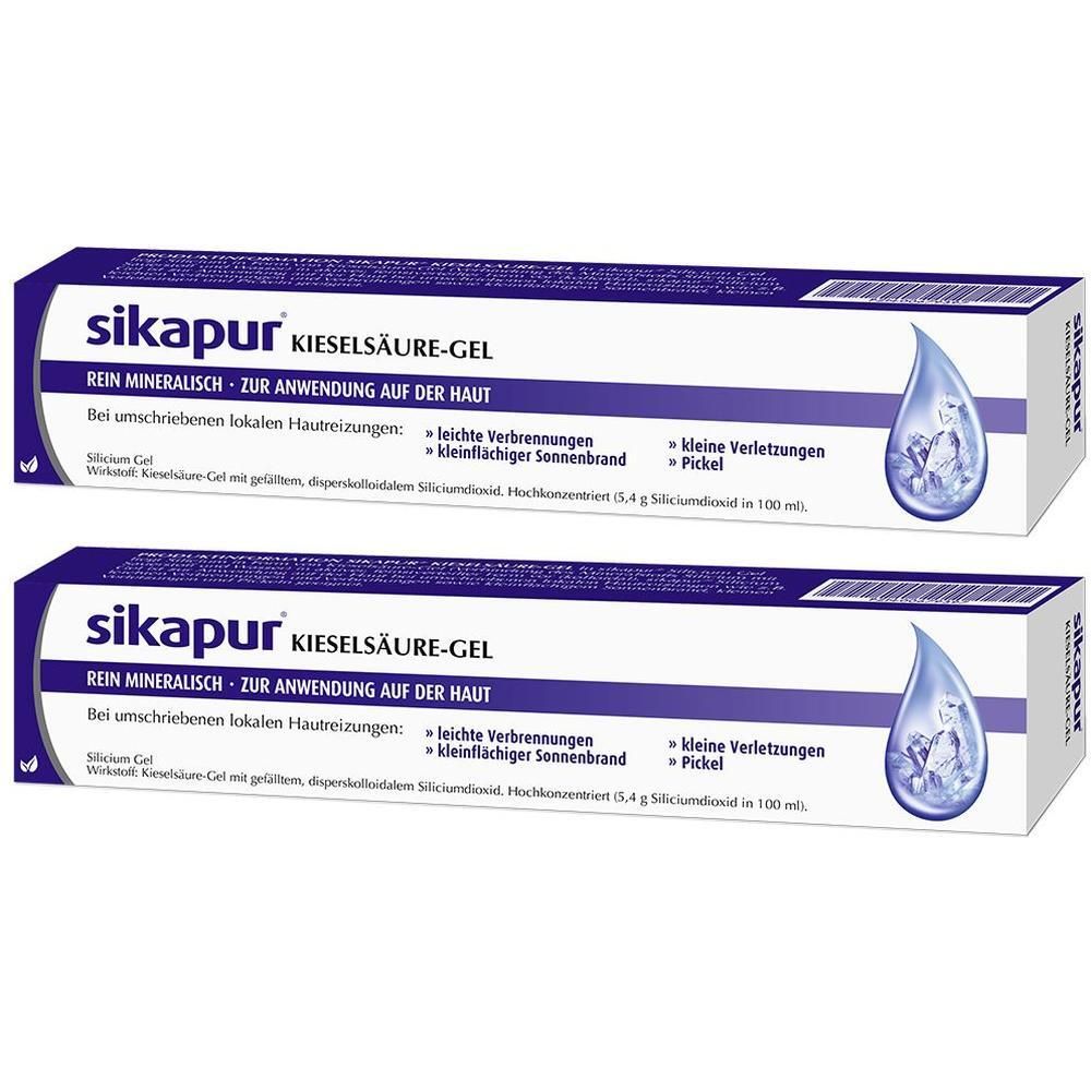 Sikapur Silicium-Gel 2x 2x50 ml Gel