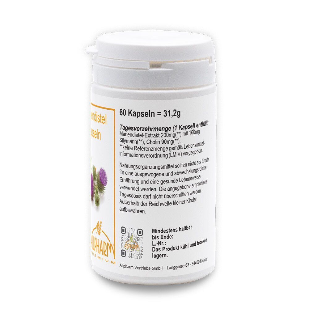 Sovitamed Mariendistel Kapseln
