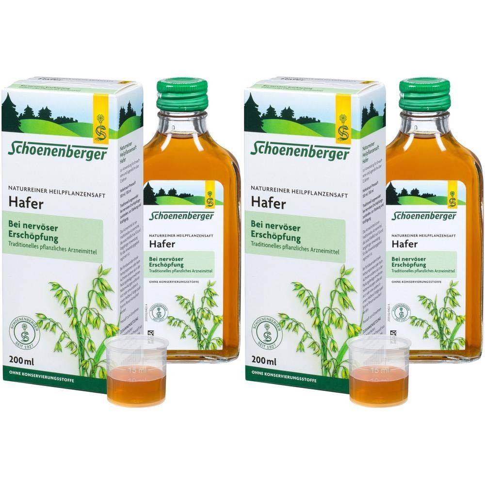 Hafersaft Schoenenberger 2x 2x200 ml Saft