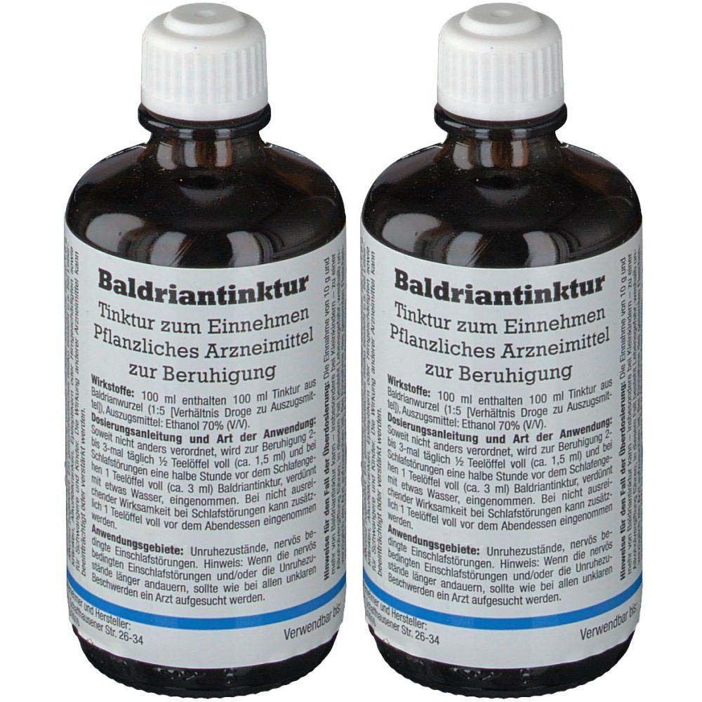 Baldriantinktur Herbeta DAB 8 2x 2x100 ml Tinktur