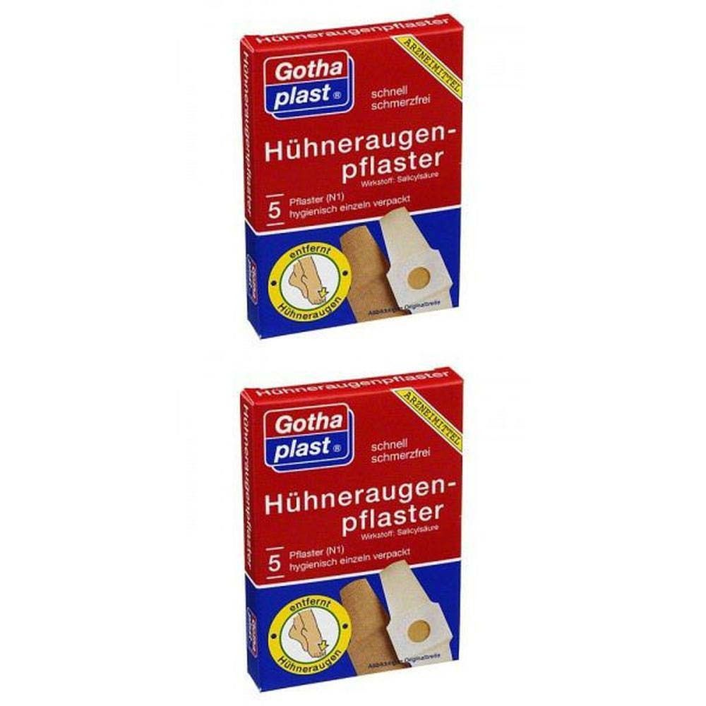 Gothaplast Cornmed Hühneraugenpflaster 2x6 cm 2x 2x5 St Pflaster