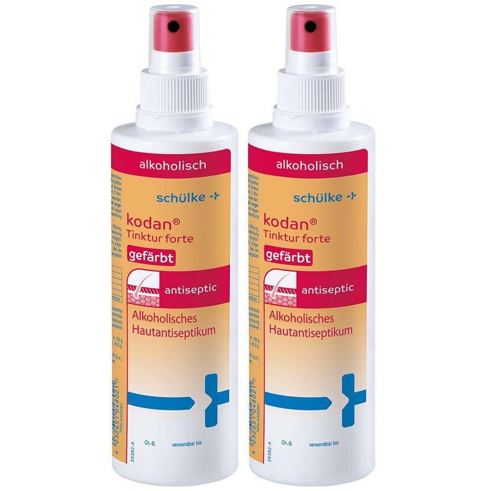 Kodan Tinktur forte gefärbt Pumpspray 2x 2x250 ml