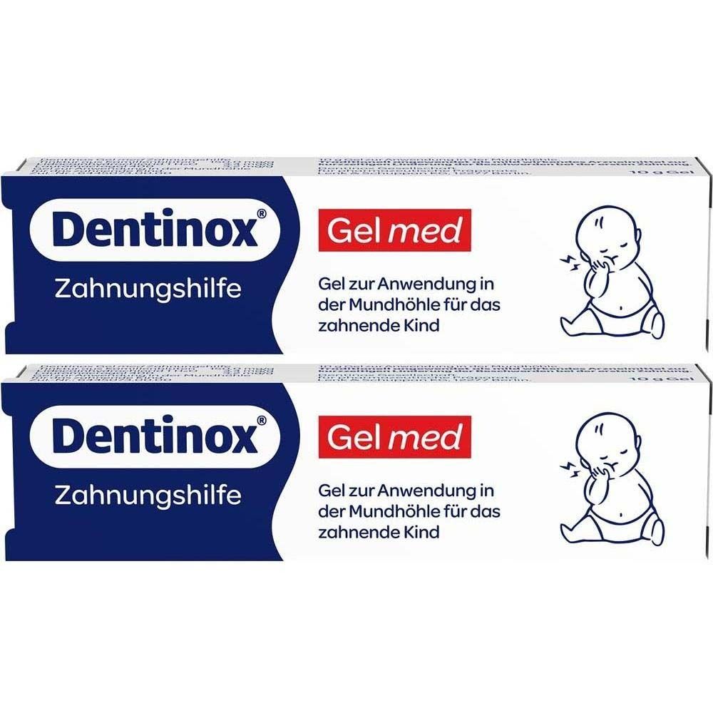 Dentinox Gel med Zahnungshilfe 2x 2x10 g