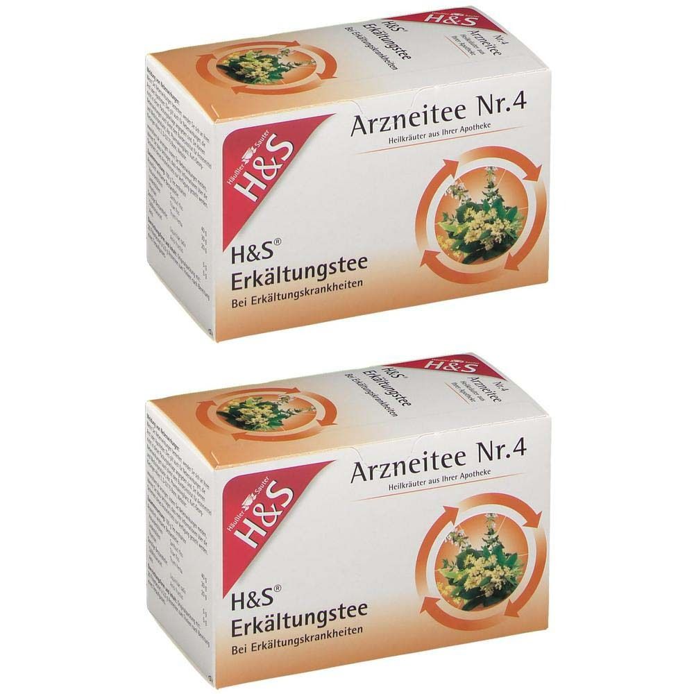 H&S Erkältungstee V Filterbeutel 2x 2x20x2 g