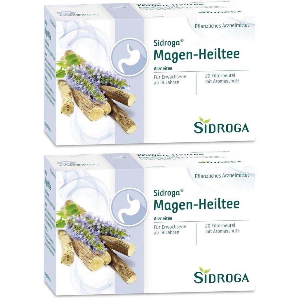 Sidroga Magen-Heiltee Filterbeutel 2x 2x20x2,25 g Tee