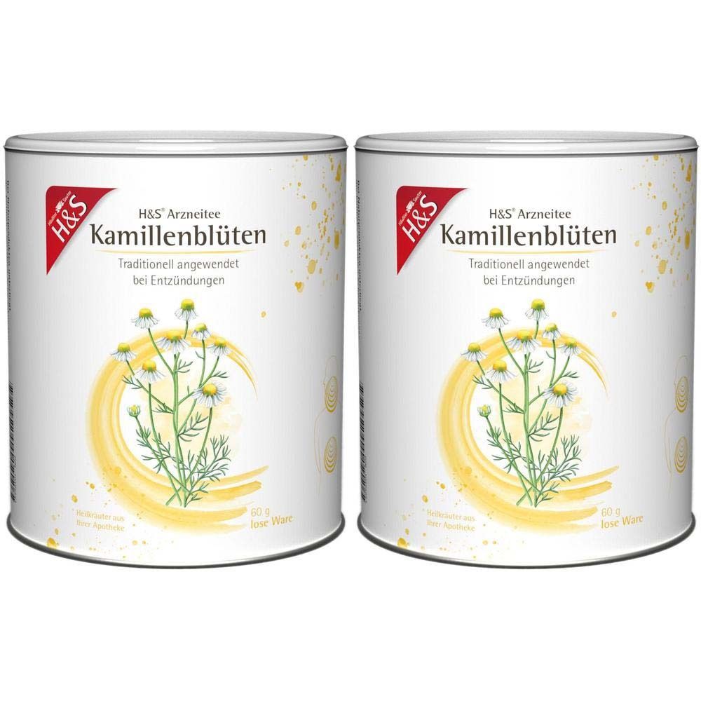 H&S Kamillenblüten lose 2x 2x60 g Tee
