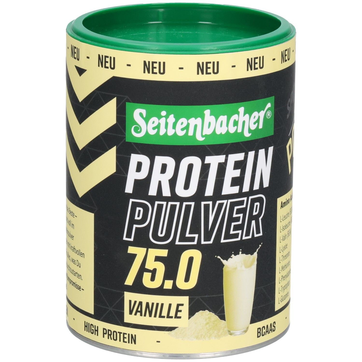 Seitenbacher Protein Pulver Vanille 250 g