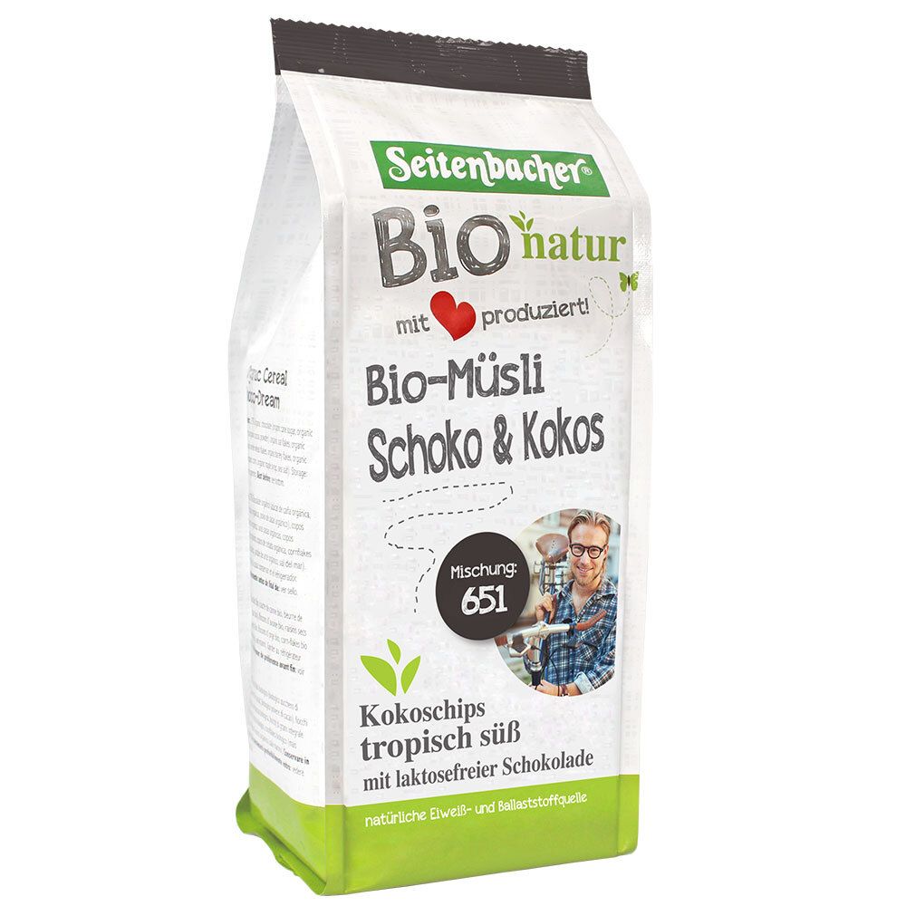 Seitenbacher Sb.-Bio Schoko-Kokos Müsli 454 g