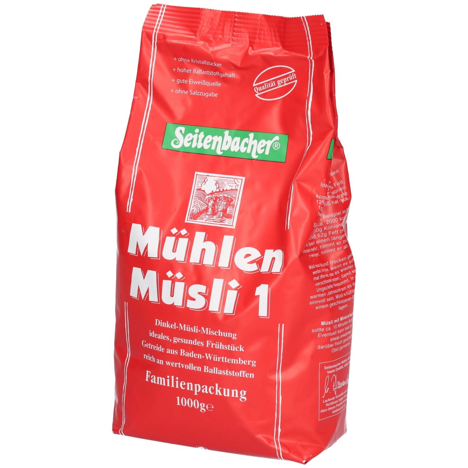 Seitenbacher Mühlen-Müsli 1 (Dinkelmischung) 1000 g Müsli