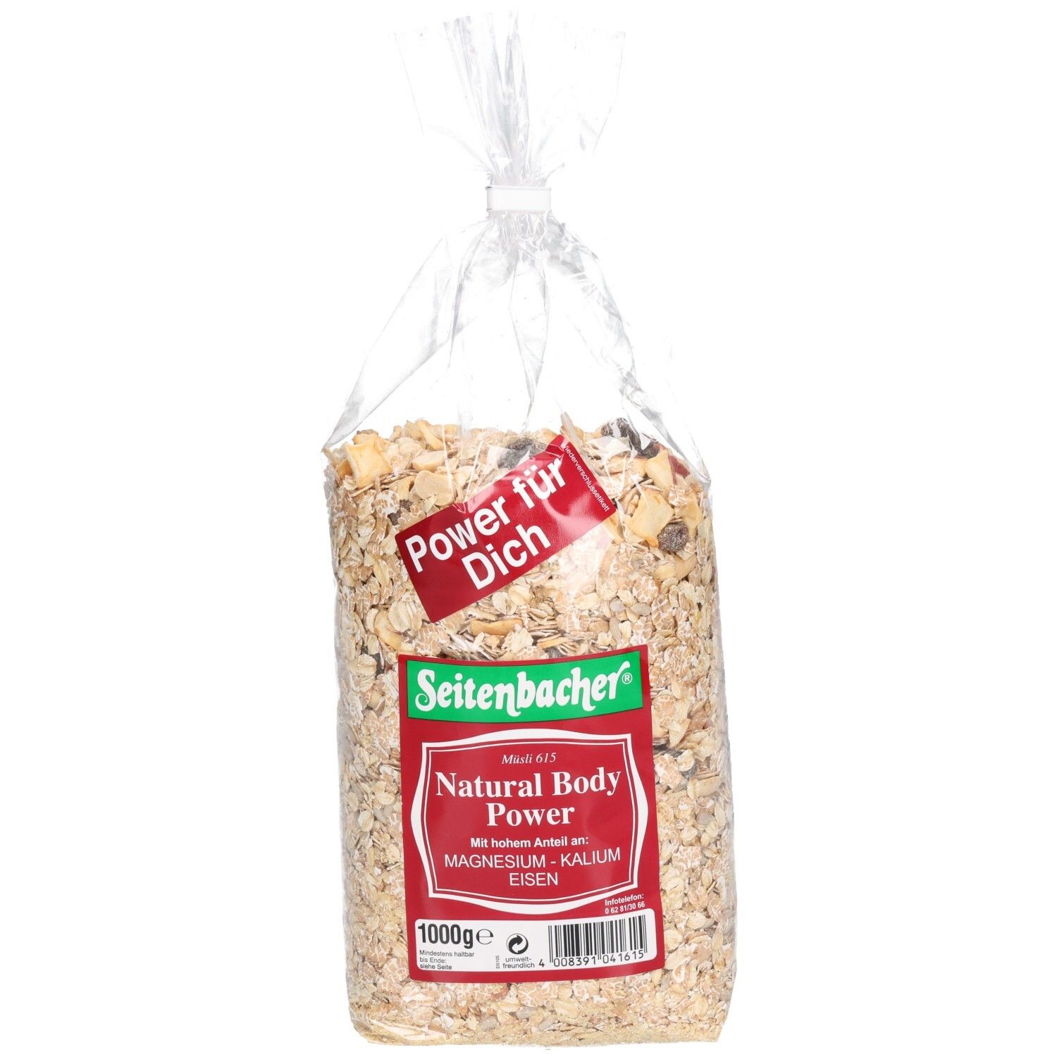 Seitenbacher Sb.-Natural-Body-Power 1000 g Müsli