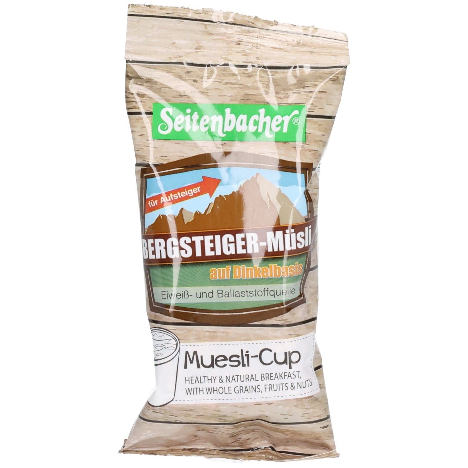 Seitenbacher Sb.-Bergsteiger-Müsli, Portionsbtl. 50 g Müsli