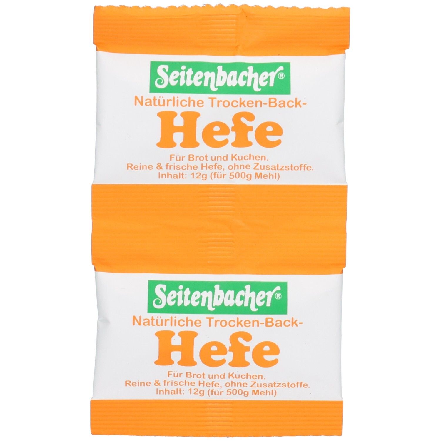 Seitenbacher Hefe Einzelbeutel, 2x12g 2x12 g Pulver